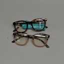 LianSan 2 Packs Progressive Multifocus Reading Glasses for Women - Ladies Near and Far Blue Light Blocking Computer Readers(Multicolor for 3ft,3.00x)