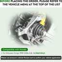 Front Right CV Axle Shaft Assembly Fit for Honda Odyssey V6 3.5L 1999 2000 2001 2002 2003 2004, Driver and Passenger Side