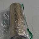 MyGift Tall Modern Brass Tone Hammered Metal Cylinder Flower Vases, Decorative Centerpiece Vases Set of 3 (Large, Medium, Small Sizes)