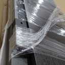 Bellemave Metal Twin XL Size Loft Bed with Desk and Wardrobe, Heavy Duty Loft Bed Frame with Storage Stairs, LED Lights and Charging Station for Kids, Teens, Adults, Space Saving, Black