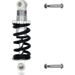 145mm/750LB Rear Shock Absorber, Silver with Black, Aluminum & Spring, Compatible with ATV, Motorcycle
