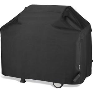 Unicook Grill Cover 55 Inch for Outdoor Grill, Heavy Duty, Waterproof, Fade Resistant, BBQ Cover with Handles/Straps/Air Vents, Compatible with Weber Charbroil Nexgrill Gas BBQs etc