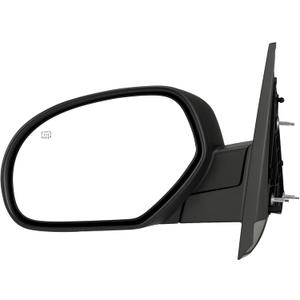 Driver Side Tow Mirror Compatible with 2007-2013 for Chevy Silverado 1500 2500 HD 3500 HD for GMC Sierra 1500 2500 HD for GMC Yukon/Yukon XL 1500, Power Heated Side View Mirror, Left
