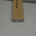 VIS'V Key Holder Wall Mount, Compact Adhesive Key Rack with Tray, 6 Hooks, 2 Mount Options, White