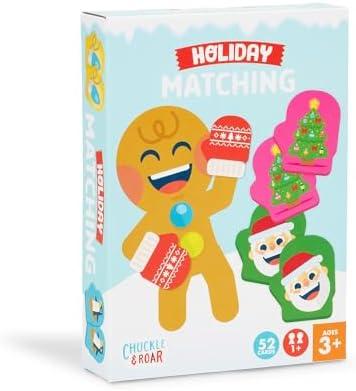 Chuckle & Roar Holiday Matching Game, PACK OF 4