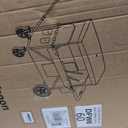 Wagon Stroller for 2 Kids, Collapsible Wagon Stroller with Removable Canopy, Foldable Stroller Wagon with 2 Seater and Storage Pocket for Baby Toddlers Black