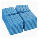 Goovilla Plastic Interlocking Deck Tiles, 9 Pack Balcony Flooring, 12"x12" Waterproof Outdoor Flooring All Weather Use, Patio Floor Decking Tiles for Porch Poolside Backyard Concrete, Dark Blue