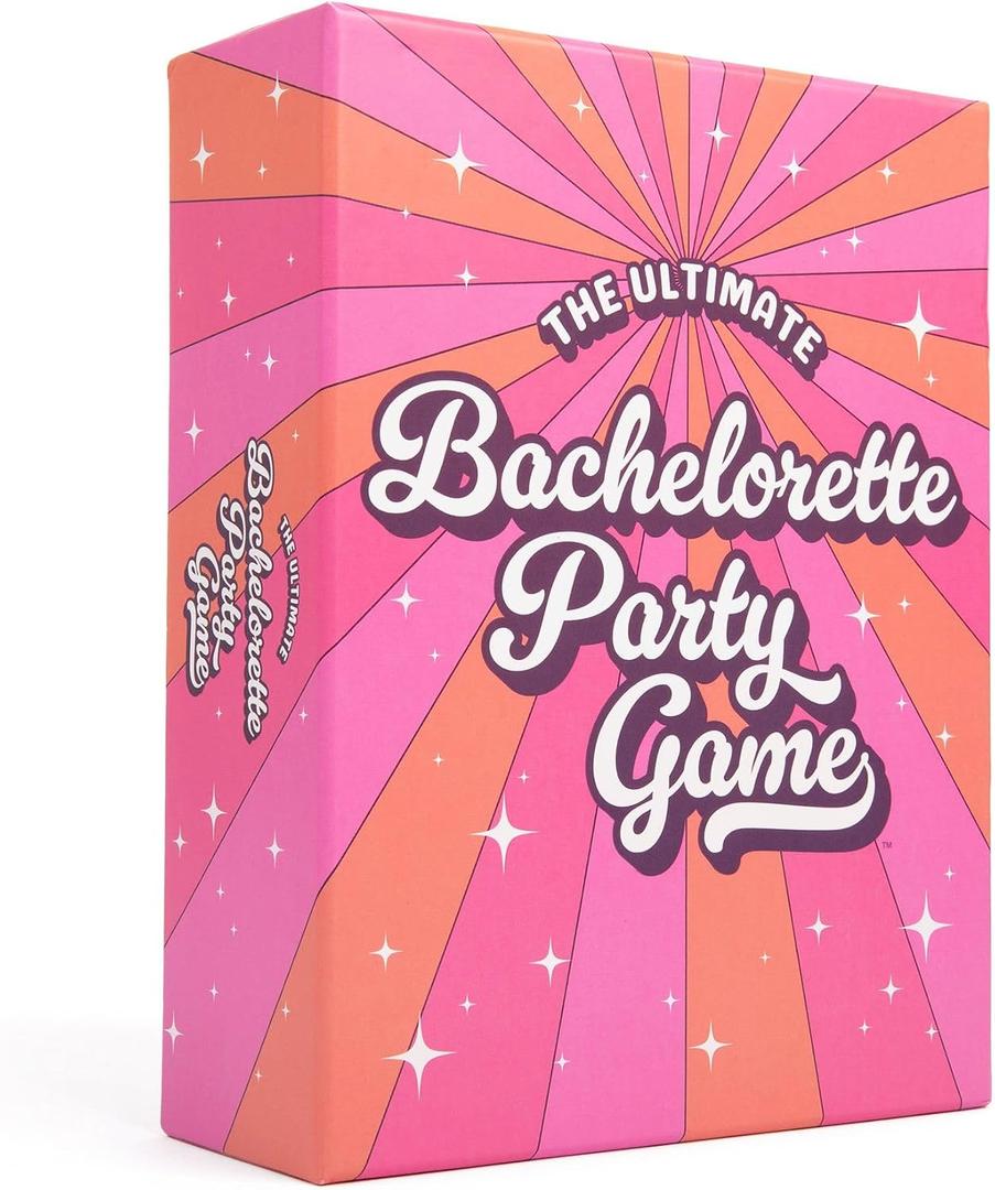 The Ultimate Bachelorette Party Game [Card Games with 150 Prompt Cards | Scavenger Hunt | Party Card Game for Girls Night Out, Bachelorette Party, & Bridal Shower | Great Gift for Bride | Ages 17 Up]