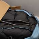 Tiita Lazy Chair with Ottoman, Blue Chiars Modern Large Accent Armchair, Comfy Leisure Sofa Reading Chair with Footrest for Bedroom, Living Room, Dorm Rooms, Garden, Velvet Light Blue