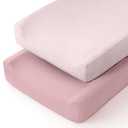 lulumoon Muslin Changing Pad Cover: Baby Diaper Changing Table Pad Cover - Changing Pad Sheets for Girls Boys