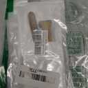 FitTurn [2 pack Compatible with Fitbit Charge 6/Charge 5 Bands Leather Narrow Luxury Genuine Leather Replacement Sport Wrist Strap Bracelet Men Women Band Accessories (Black+Brown)