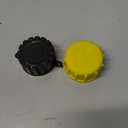 KP KOOL PRODUCTS Gas Can Cap - Solid Base gas can cap replacement (1-Coarse and 1-Fine Thread) - Fits most 1/2/3/5 gallon gas can - caps are 1-3/4".