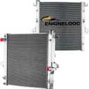 Aluminum Radiator For 2003 2004 2005 2006 2007 2008 2009 Dodge Ram 2500 3500 5.9 6.7L Cummins Diesel Radiador Automotive Replacement CU2711 Radiators