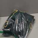 Pack of 50 Spandex Hunter Green Chair Sashes with Gold Buckles, Stretch Chairs Sashes for Wedding Party Baby Shower Decor Chair Bands Bows (Hunter Green Sashes, Gold Buckles)