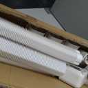 3'' 17 Ft PVC Decorative Pipe Line Cover Kit for Ductless Mini Split Air Conditioner-Full Set, No Other Parts Needed