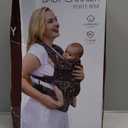 Momcozy Breathable Mesh Baby Carrier, Ergonomic and Lightweight Infant Carrier for 7-45lbs with Enhanced Lumbar Support, All Day Comfort for Hands-Free Parenting, Black