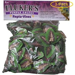 Fluker's Purple Coleus Repta-Vines 6' Long - Pack of 3