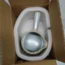 Espresso Cup Ceramic, Espresso Accessories, Espresso Measuring Cup with Handle, Expresso Shots Cups with Spout, 6 OZ / 200ML, Light Green