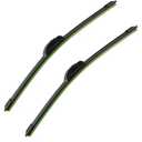 2 Factory Wiper Blades Replacement For 2007-2013 Acura MDX / 2004-2009 Dodge Durango / 2011-2016 Honda CR-Z Original Equipment Windshield Wiper Blades Set 26"+21" (Set of 2) U/J HOOK