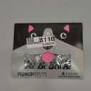 Anti Slip Dog Socks to Prevent Licking Paws - Double Side Dogs Paw Grip Sock for Hardwood Floors, No Twist Dog Booties Grippy Socks for Small Medium Large Senior Dogs, Light Grey and Black, M (M(Pack of 4))