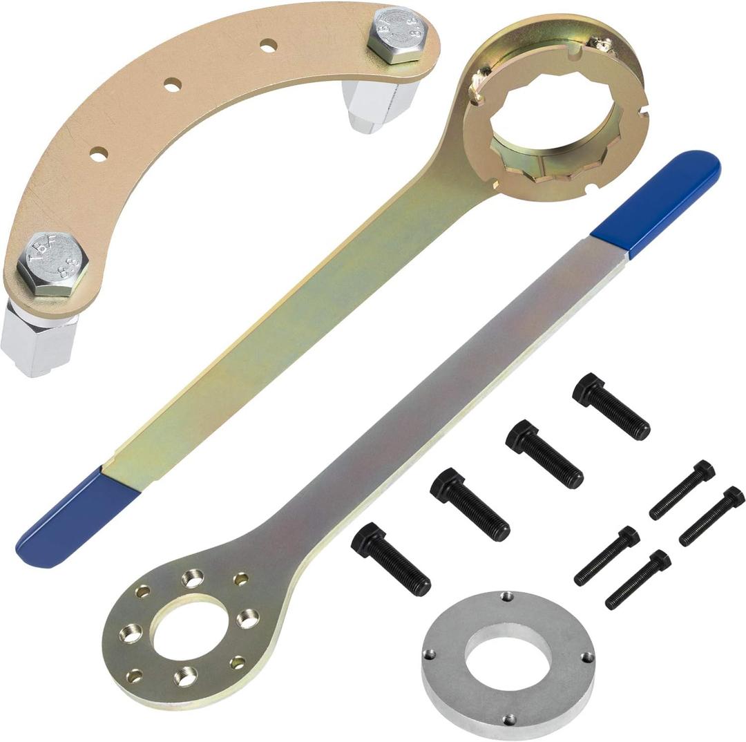 Yoursme Intake/Exhaust Cam Sprocket Wrench Tool & Crank Pulley Wrench Holder Tool with Screws & Engine Cam Gear Tool Set Suitable for Subaru STD