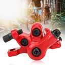 Rear Wheel Disc Brake, Metal Compact Disc Brake for 365 Electric Scooter Brake Calipers (Red)