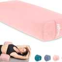 Yes4All Triple-Layer Sponge Yoga Bolster Pillow for Restorative Yoga & Meditation - Versatile Yoga Support Pillow, Balance & Poses Modification
