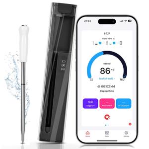 Bluetooth Meat Thermometer Digital for Grilling, Smoking, BBQ, Oven
