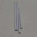 AIZESI 2pcs Spring Tension Rods Adjustable 26 to 39 inch Small Tension Curtain Rod No Drilling Expandable Spring Loaded Curtain Rod,Suitable for Doors and Windows 28 to 36 inch, White