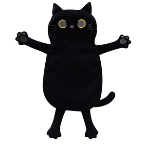 Microwave Heating Pad for Pain Relief, 17" x 9" Microwavable Heating Pads for Cramps, Back Pain, Neck Shoulder, Muscles, Knee, Joints, Natural Heat Pack Moist Heat, Black CatOverall Pick