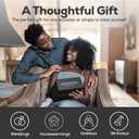 Amber Glass Soap and Lotion Dispenser Set with Tray by Brighter Barns - Hand Soap Dispenser Bathroom Set - Glass Bottles with Pump - Bamboo Home Accessories & Modern Bathroom Decor for Airbnb (Amber)