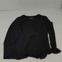Hanes Sports XXL Longsleeve Black