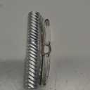 TERAISE Upgrade Lightweight Reading Glasses Frameless Readers clear lens for Men and Women w/Pen Clip Tube Case (Silver) +2.0