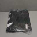 Oterri Cardboard File Organizer Box for Hanging File Folders Letter Size,File Box for Computer Desk,File Cabinet,Working Home,Office,ClassroomBlack, Letter Size - 4 Packs