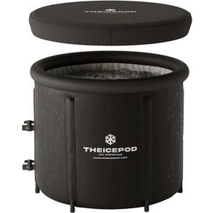 The Ice Pod Pro  Premium Cold Plunge Tub for Daily Recovery  Extra-Insulated Design with Thermal Lid  Built for Comfort, Performance & Durability - The Pod Company