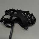 BARKLESS Dog Muzzle, Basket Muzzle for Biting, Chewing and Scavenging, Humane Cage Mouth Cover, Perfect for Grooming and Training Medium Aggressive Reactive Dogs (M, Black)