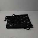 Petbobi Pet Reinforce Car Booster Seat for Dog Cat Portable and Breathable Bag with Seat Belt Dog Carrier Safety Stable for Travel Look Out,with Clip on Leash with PVC Tube (Foot) (Black Foot Print)