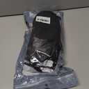 Rain Boot ShoeCover Waterproof Transparent XL (Black)