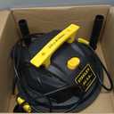 STANLEY SL18116 Wet/Dry Vacuum, 6 Gallon, 4 Horsepower, Stainless Steel Tank, 4.0 HP, Silver+Yellow