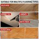 Floor Gap Fixer Tool, Upgraded Heavy Duty Floor Gap Fixer Suction Cup Tool, Laminate Flooring Tools, Countertop Leveling Tools for Vinyl, Wood, Laminate, Tile