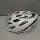 Schwinn Thrasher Helmet for Adults, Size 58-62 cm for Riders Ages 14+, Microshell, Adjustable Dial & Straps, Interior Padding, Air Vents, Lighted or Unlit, Visor, Adult Bike Helmet (White)