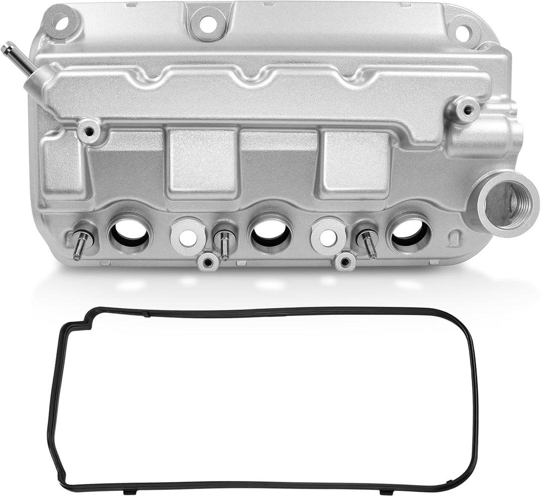 Aspaton 264491 Aluminum Front Engine Valve Cover Compatible with 3.5L Oddyssey Accord Pilot Ridgeline Crosstour 20082017 12310R70A00 12310R70A10