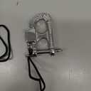 YUSOVE Quick Release Snap Shackle Boat Marine 316 Stainless Steel Eye Snap Shackle,High Strength Snap Hook for Surfing,Diving,Sailing Rigging Shackles,with Nylon Rope