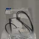 Cable Matters 10Gbps Snagless Shielded Cat 6A Ethernet Cable - 7ft, Cat 6A Cable, Cat6A Cord, Ethernet Cord, Black