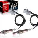 Oxygen Sensor Upstream Downstream 2344099 13256 Compatible for Honda Accord Civic CRV Odyssey Pilot Ridgeline Compatible for Acura MDX RL TL 1996-2010 (Set of 2)