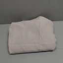 Veblandy Rectangle 4 Feet Tablecloth 52x70 inch Linen Textured Table Cloth Stain and Wrinkle Resistant Washable Polyester, Decorative Table Cover Waterproof for Dining, Buffet and Camping, Beige