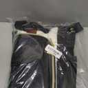 RAINSMORE Teacher Tote Bag for Women Work Bags 15.6 Inch Laptop Tote Bag with Large Cup Holder Nurse Bag Computer Handbag (Black and White)