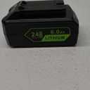 24V Battery Replacement for Greenworks: 24 Volt 6.0Ah for Greenworks 24V Lithium ion Lawn Mower Trimmer Weed Blower Battery MAX 29842 29852 LB24A020