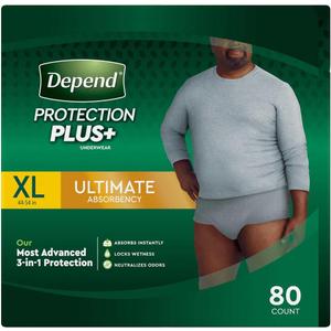 PROTECTION PLUS+  Underwear for Men - Ultimate (XL)