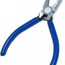 PANSHIYON Fret Removal Pliers, Flat Head Guitar Fret Puller Tool with Blue Rubber Coating for Acoustic Eelectric Guitar Bass